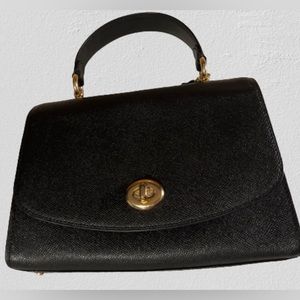 Coach Tilly Top Handle Satchel black
